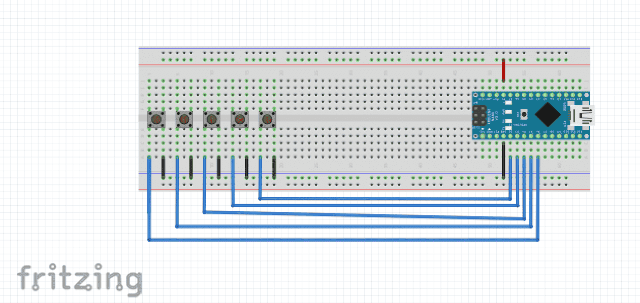 Fritzing scheme
